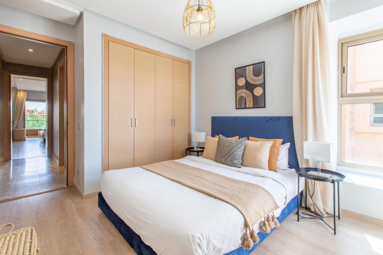 Escale De Charme - Prestigia Golf - Vue Piscine Apartment มาร์ราเกช ภายนอก รูปภาพ