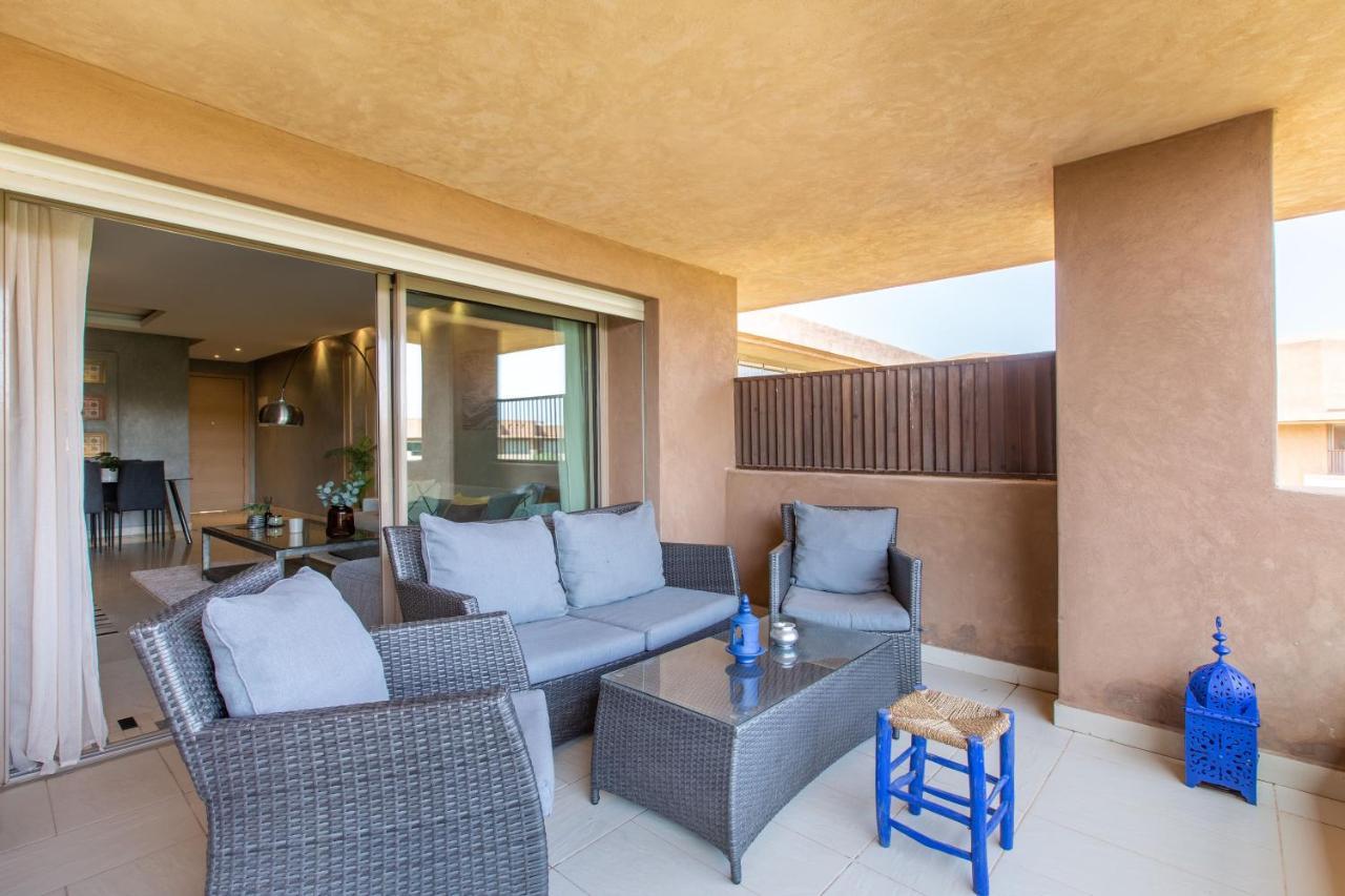 Escale De Charme - Prestigia Golf - Vue Piscine Apartment มาร์ราเกช ภายนอก รูปภาพ