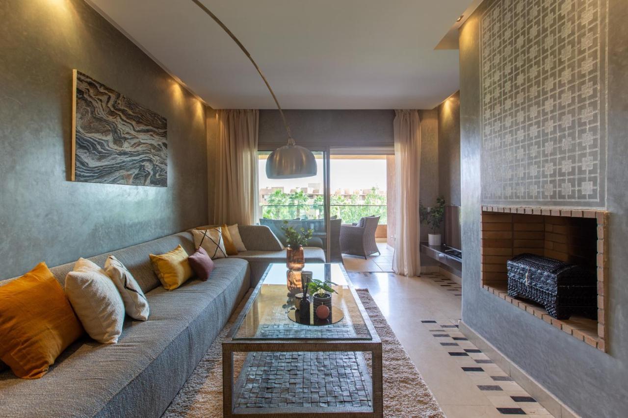 Escale De Charme - Prestigia Golf - Vue Piscine Apartment มาร์ราเกช ภายนอก รูปภาพ
