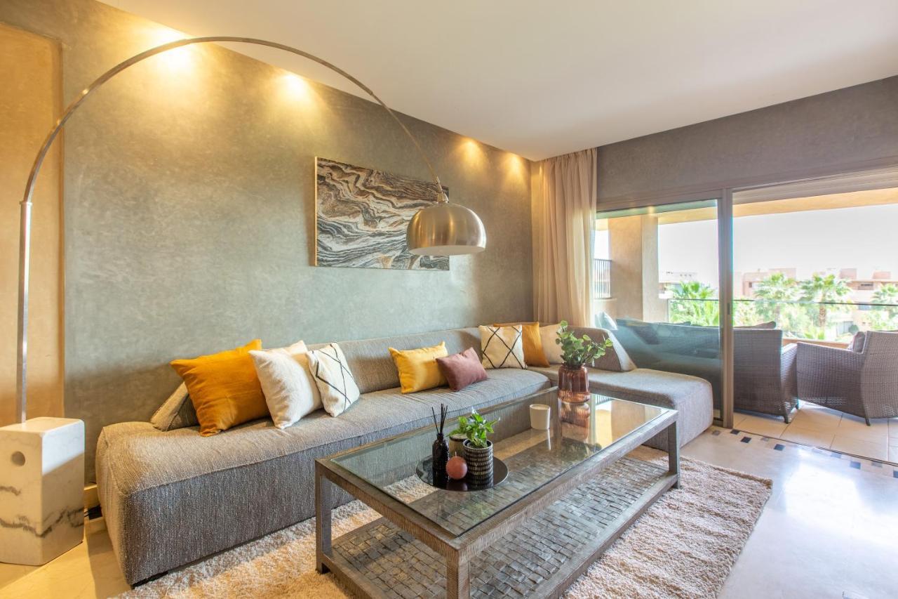 Escale De Charme - Prestigia Golf - Vue Piscine Apartment มาร์ราเกช ภายนอก รูปภาพ