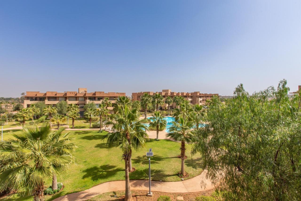 Escale De Charme - Prestigia Golf - Vue Piscine Apartment มาร์ราเกช ภายนอก รูปภาพ