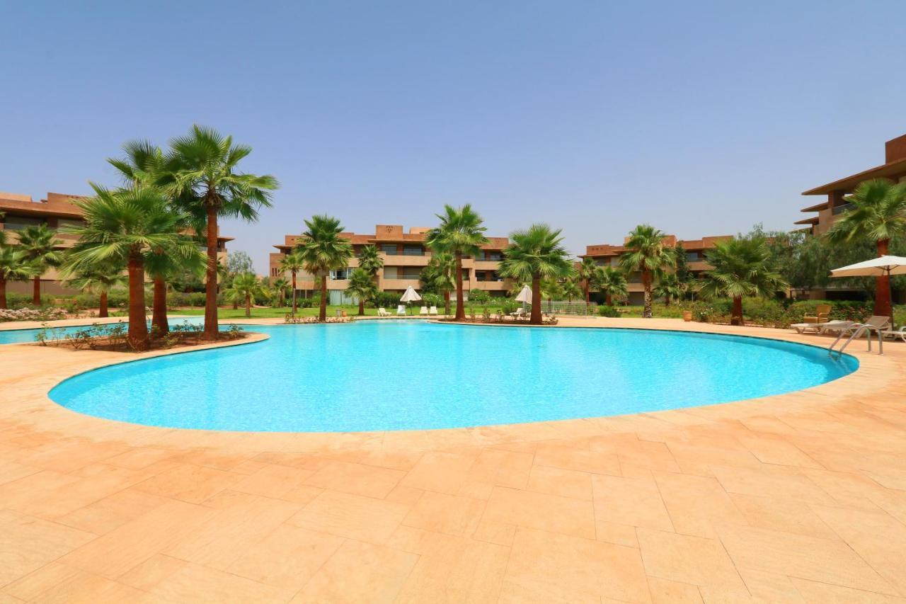 Escale De Charme - Prestigia Golf - Vue Piscine Apartment มาร์ราเกช ภายนอก รูปภาพ